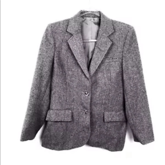 Anderson Little Jackets & Blazers - Brown Tweed Blazer, Size 12, Career, Casual
